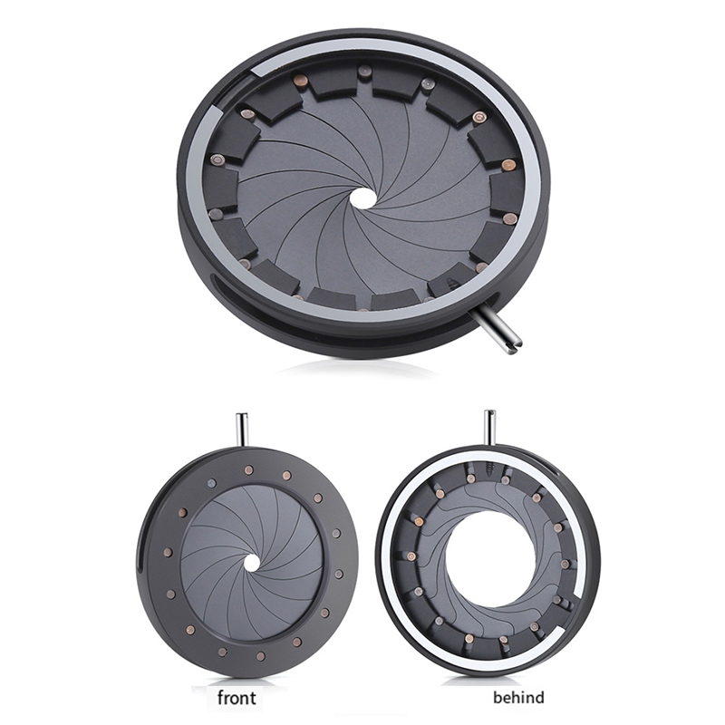 1.5-25MM Manual Aperture Adjustable Mechanical Iris Diaphragm Iris Diaphragm for Digital Camera Microscope Iris SK25. 