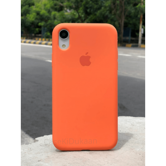 Iphone Xr Orange Silicone Case Buy Macmerise Silicone Phone Case