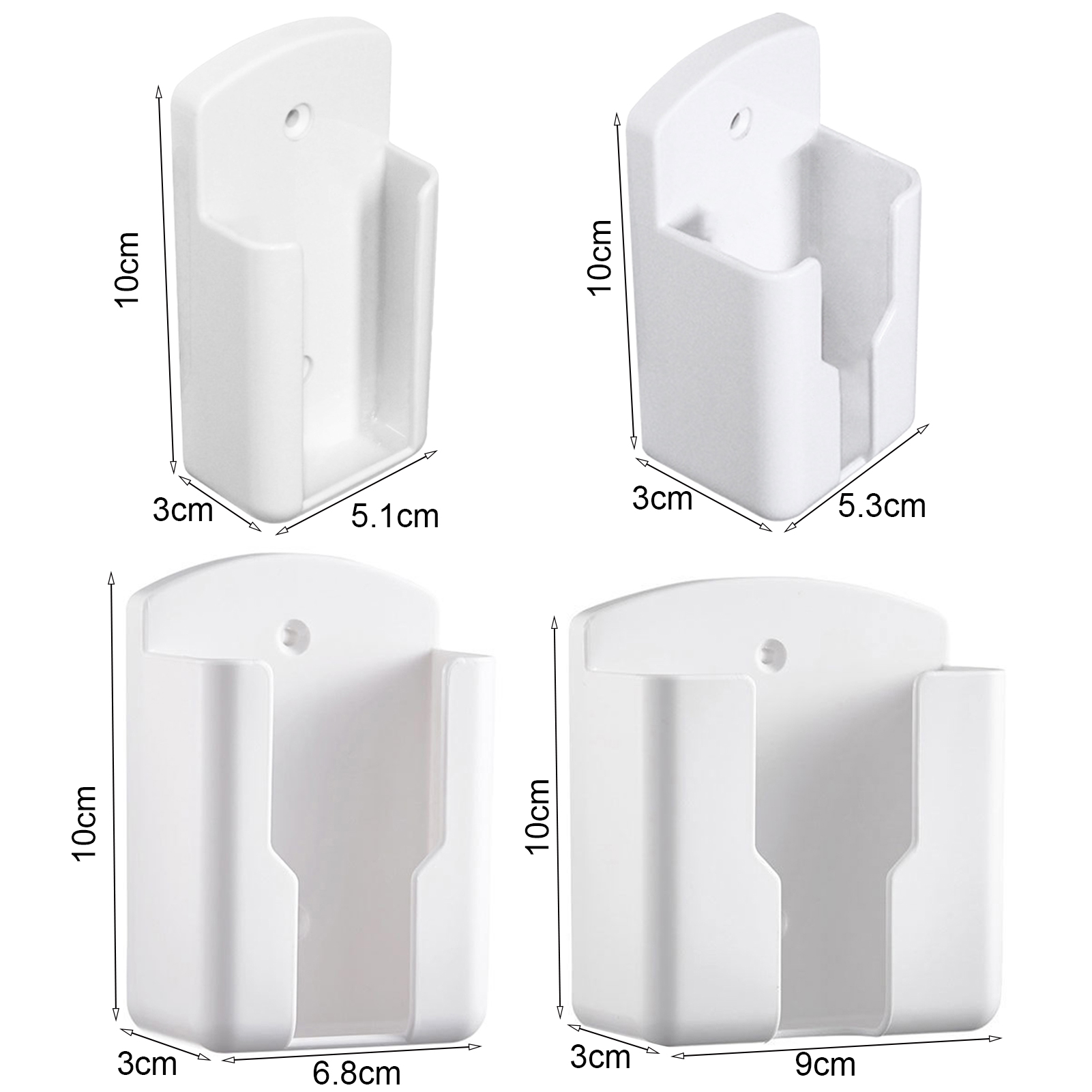 （New）torage Rack Front Opening Deign Univeral Remote Control Phone Charging Holder tand. 