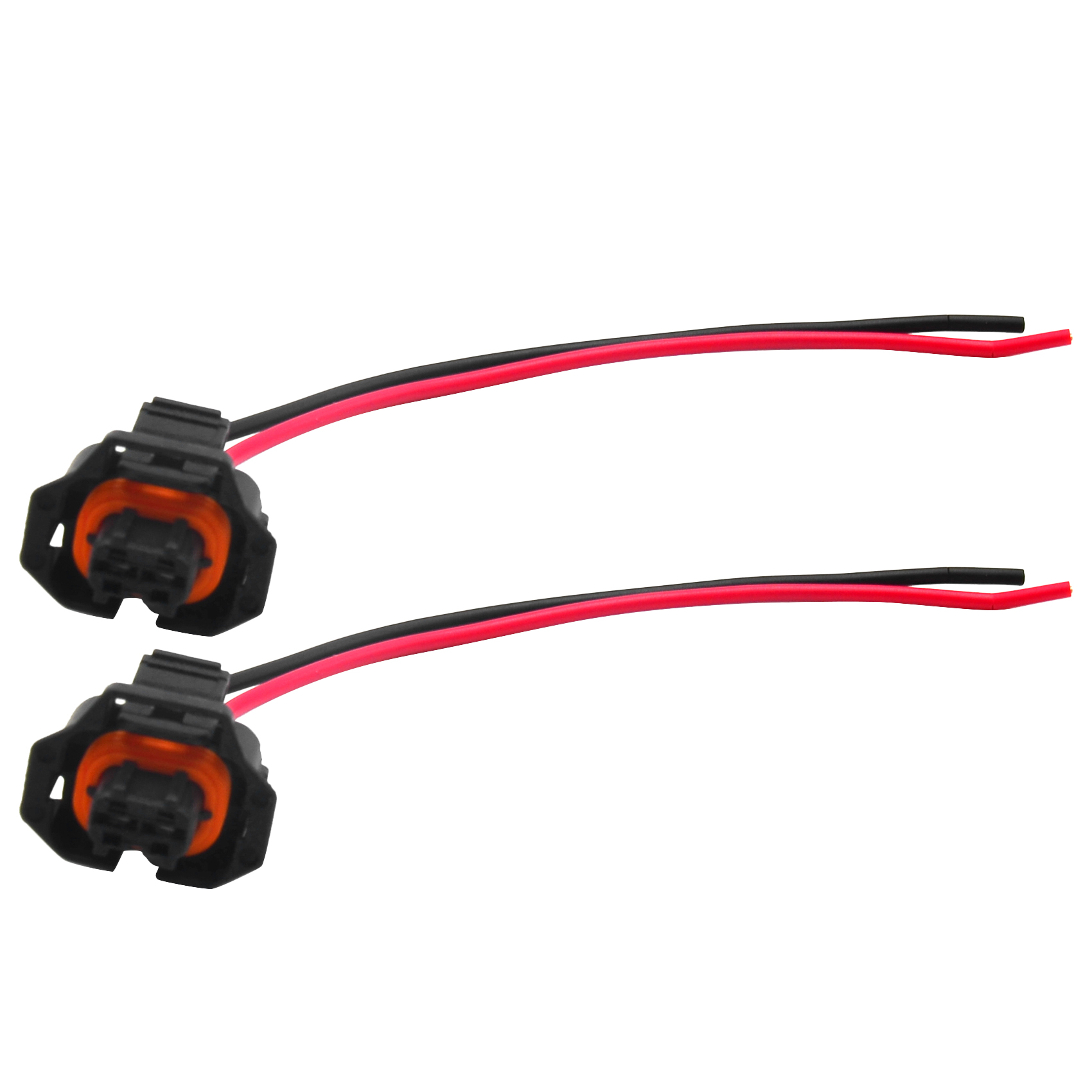 2 PCS Fuel Injector Wire Cable Valve Nozzle Plug for Romeo