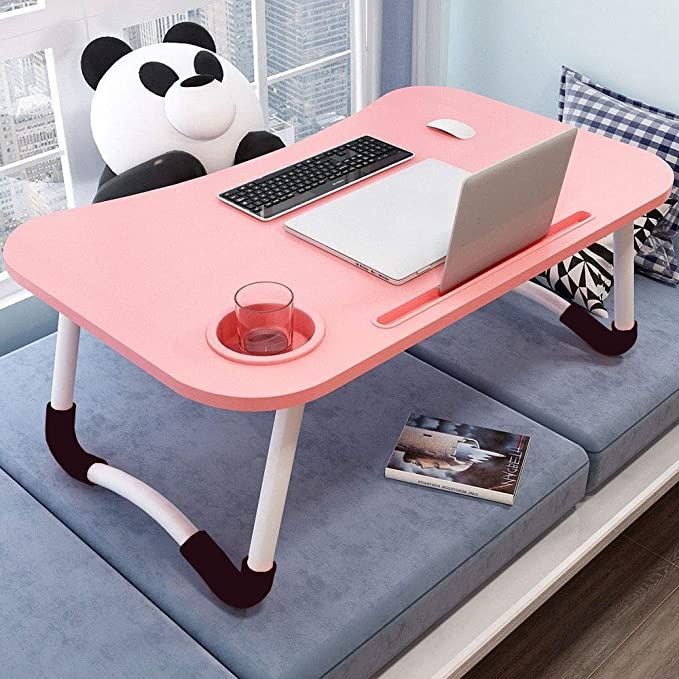 Portable Desk Foldable Laptop Table tebil Folding Desk Home Computer Stand Laptop Desk Notebook Desk Laptop Table Bed Sofa Tray Table Dormitory Study Table. 