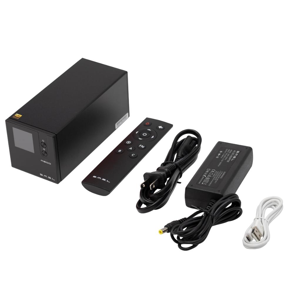 New Version SMSL M300 MKII Audio DAC AK4497 Native DSD512 PCM768kHz USB Optical Coaxial Bluetooth 5.0 Input Balanced Line Output. 