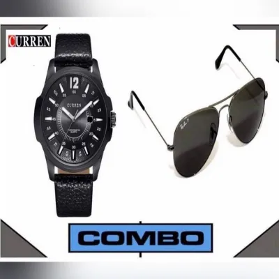 Watch and hot sale sunglasses combo