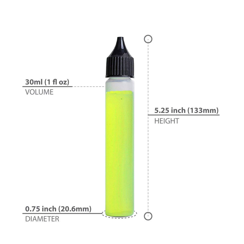 10pcs 30ml Plastic Dropper Bottle With Ecig Liquid Bottle Empty Long Slim Bottle Pen Shape Bottle. 
