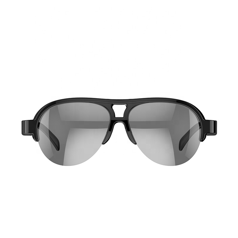 New Smart F08 Bluetooth Glasses Driving Polarized Sunglasses Bone Conduction Smart Glasses With Bluetooth. 
