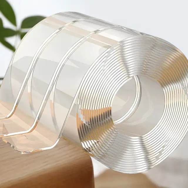 1M/3M/5M 2CM/3CM Wide Clear Nano Double Side Adhesive Tape - Nano tape. 