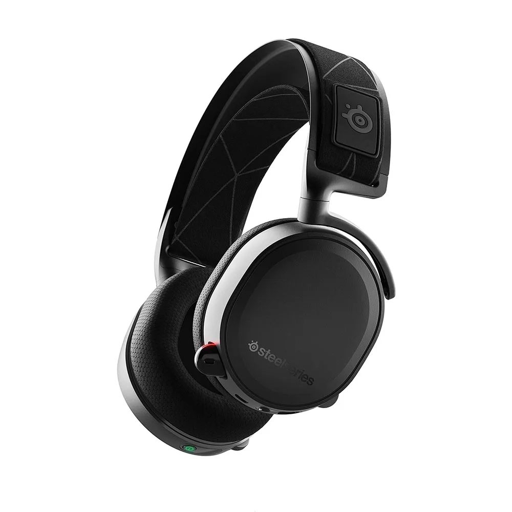 SteelSeries Arctis 7 Wireless Gaming Headset with DTS Headphone:X 7.1 Surround for PC Playstation 4 VR Android and iOS. 