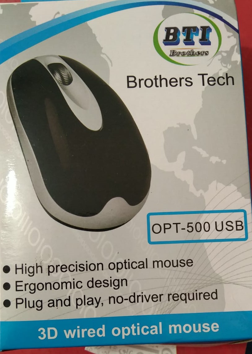 BTI 3D Wired optical mouse