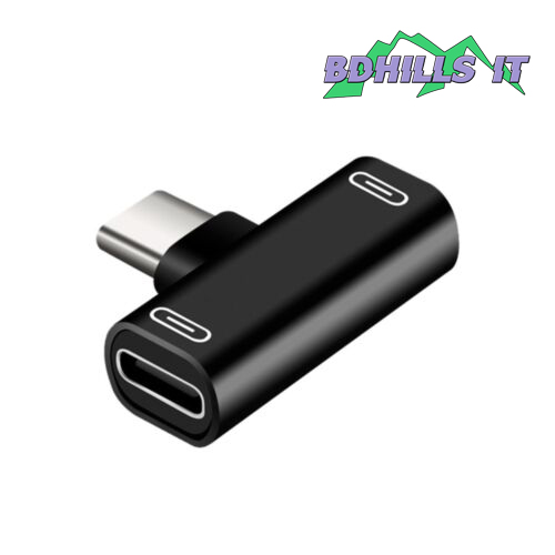 2 in1 Dual USB-C Type C Splitter Adapter to Charger and Headphone For Android US. 