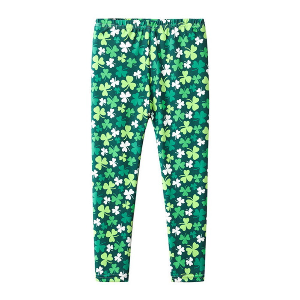 baby girl green leggings
