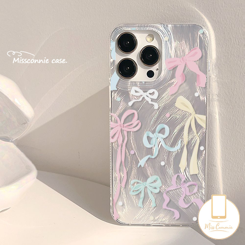 For Samsung A15 A30 A04 A05s A10s A51 A23 A31 A11 A12 A20s A30s A53 A03s A54 A04E A21s A04s A24 A34 A05 A13 A32 Fashion Laser Card Colorful Cute Bowknot Bracelet Soft Tpu Case. 