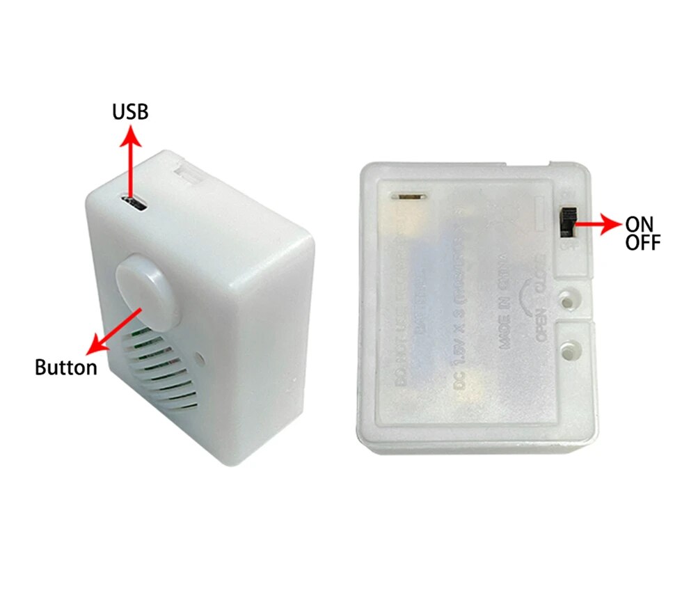 Recordable Voice Box for Stuffed Animals Press Sound Button Music Box for Flush Toys One Push Button Personalized Voice Box. 