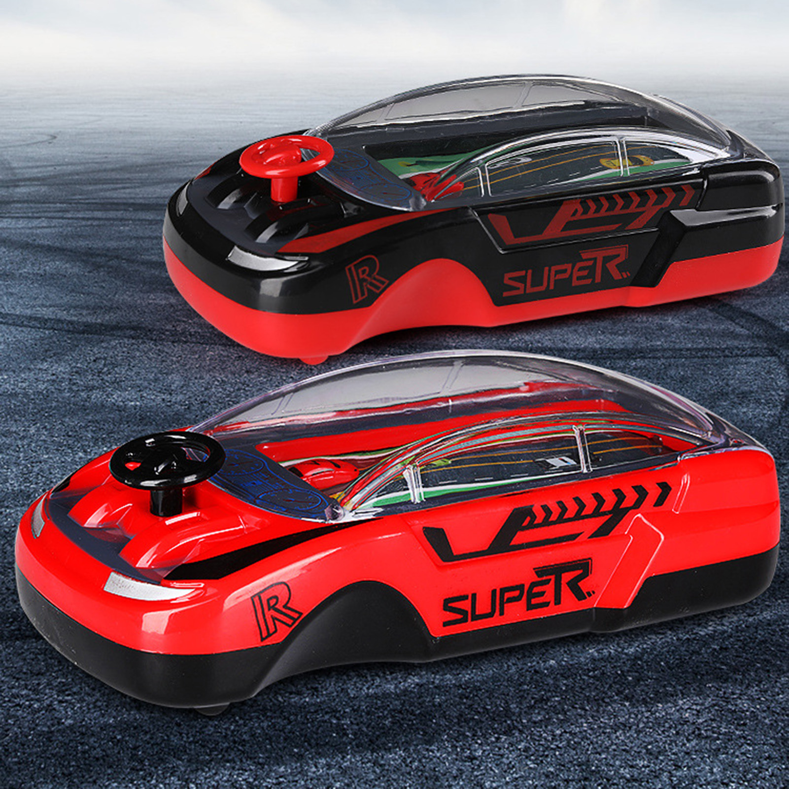 Car Adventure Toy Thought Training Children Handheld Game Console Toy. 