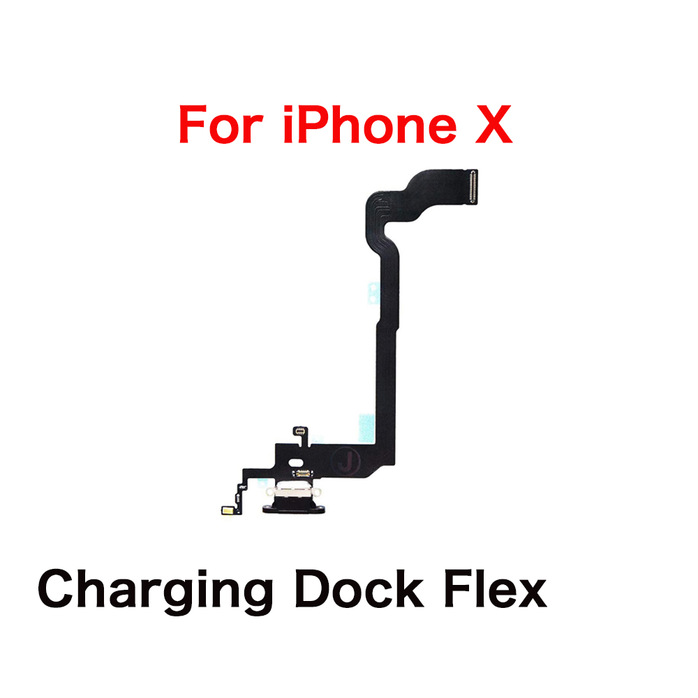 Internal Parts Replacement For iPhone X Front Camera Ear Speaker Power Volume Charing Flex Cable Taptic Engine All Screws. 