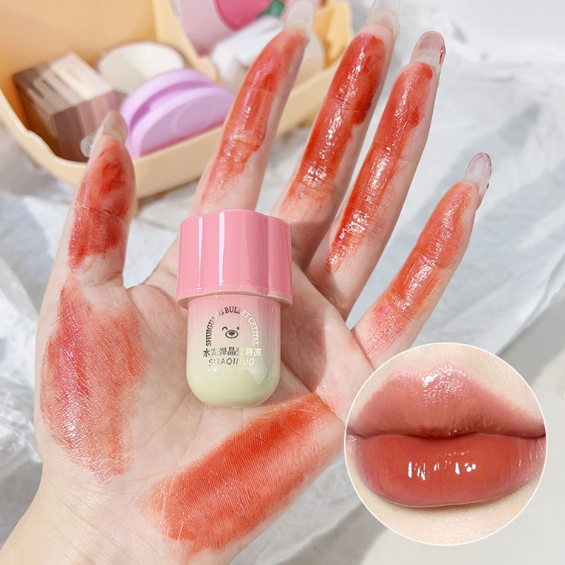 Mirror Silky Water Light Lipstick/ Long Lasting Non-stick Cup Lip Gloss/ Delicate Smoothing High Color Rendering Lipstick. 