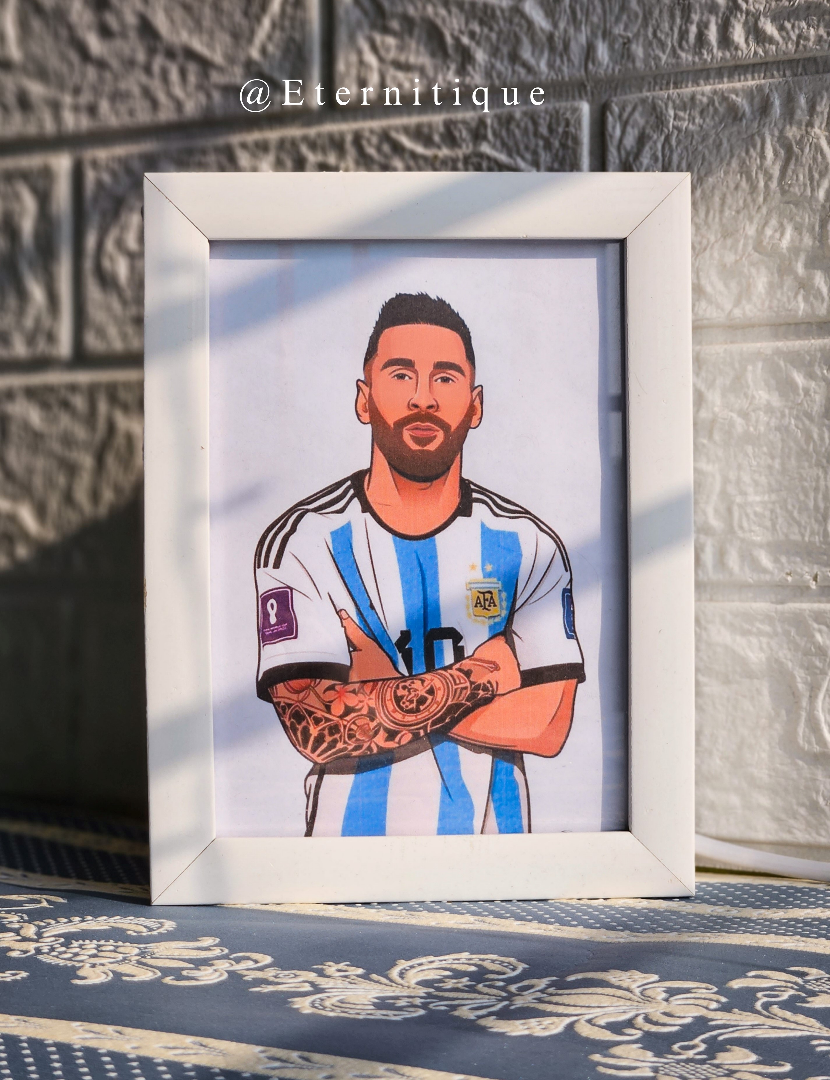 Lionel Messi GOAT Edition Light Box Frame | Messi | Frames | Lightbox | Gifts | Leo Messi. 