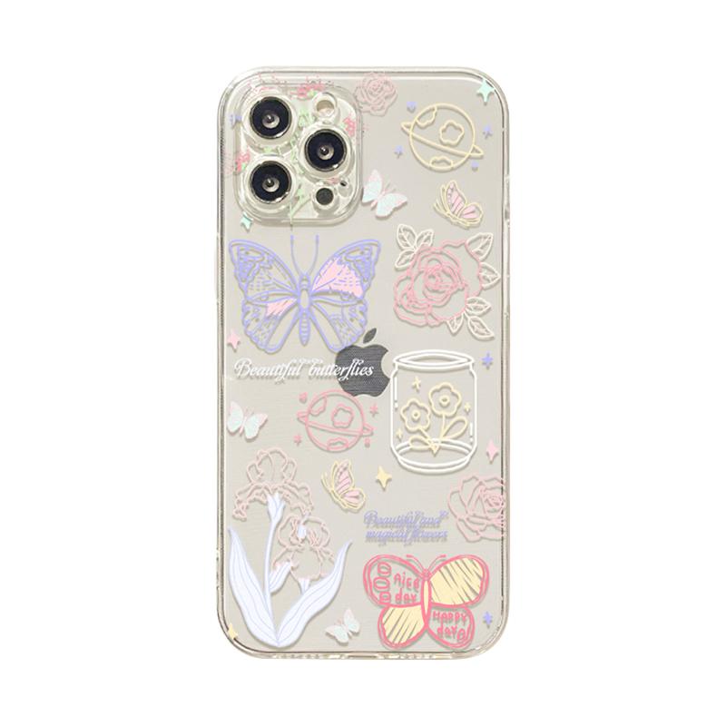 Phone Cases for Samsung Galaxy A52 A52S A72 A53 A73 A04 A04E Note 10 Lite J4 J6 S10 Plus J7 Prime Soft TPU Tulip Flower Case