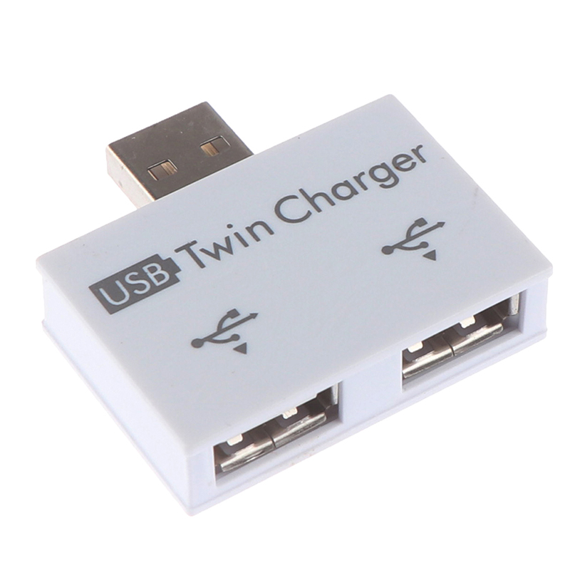 External 2 Port USB Splitter USB HUB Micro USB Power Port Multi-port Adapter Creek. 