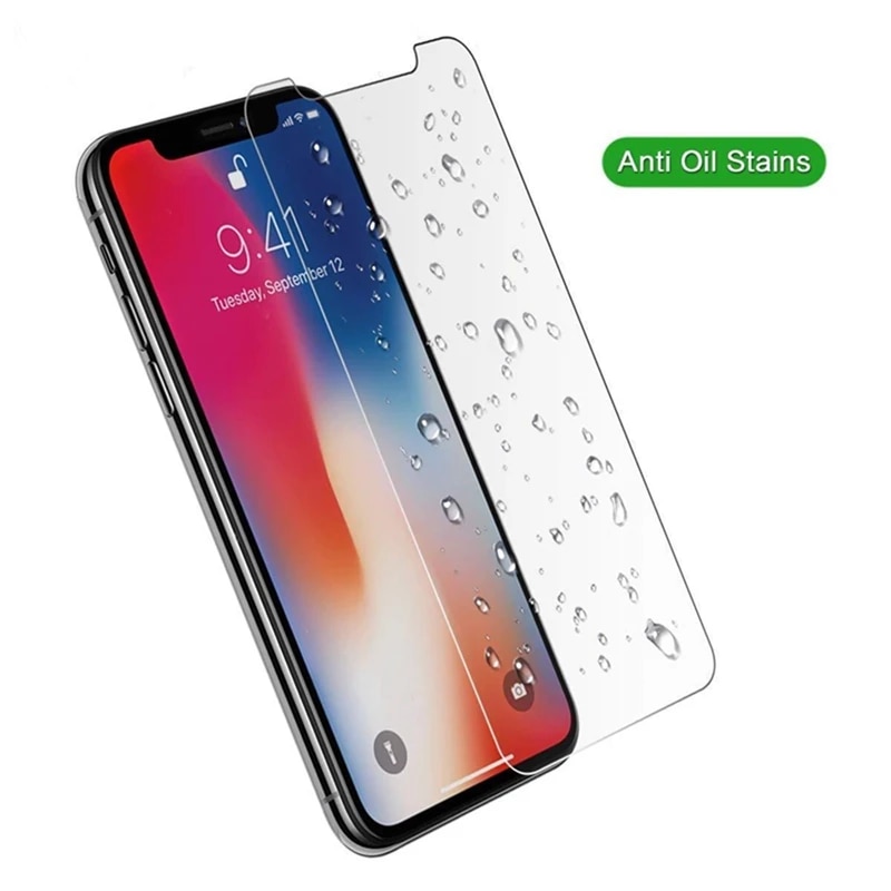 Transparent Back Film Tempered Glass For iPhone 13 12 Pro max mini 11 Pro XS MAX X 8 7 Plus XR Screen Protector Protective glass. 
