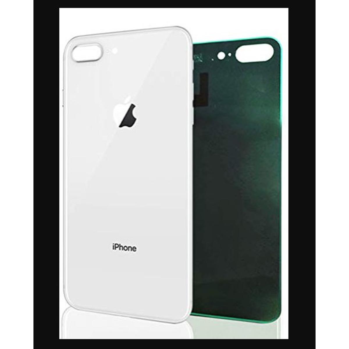 Backshell for iPhone 8 Plus Replacement Back Battery Cover For iPhone 8 Plus Back Rear Glass Case - মোবাইল ফোন - Phone - Phone - Camera
