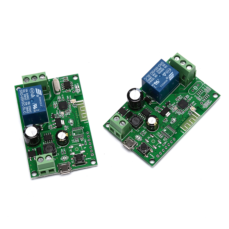 5V-12V Self-locking Sonoff WiFi Wireless Smart Switch Relay Module APP Control. 