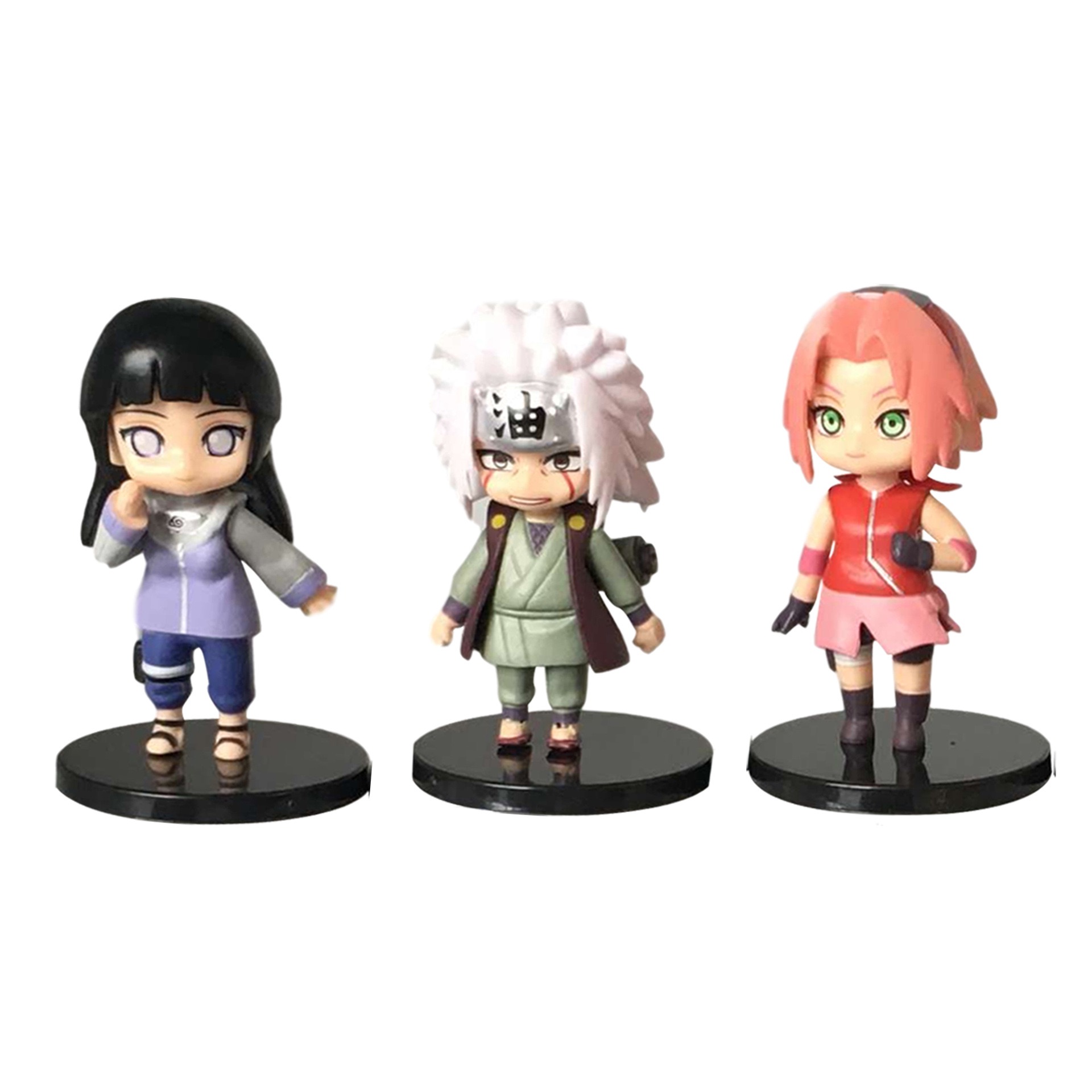 12pcs/set Naruto Anime Shippuden Hinata Sasuke Itachi Kakashi Gaara. 
