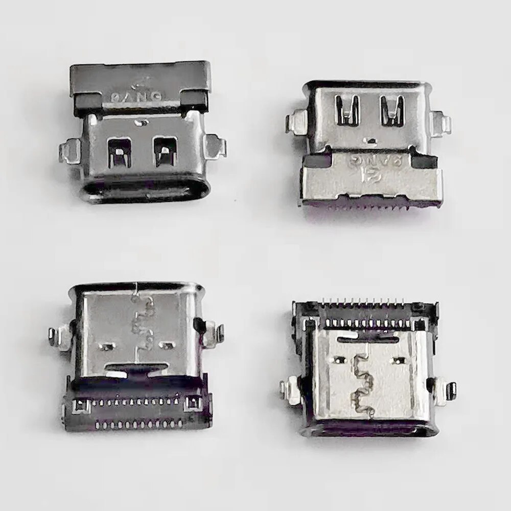 1-10pcs TYPE-C USB Jack DC Power Port For Lenovo ThinkPad X280 T490 T480S X390 L13 T590 DC Connector Laptop USB-C Socket. 