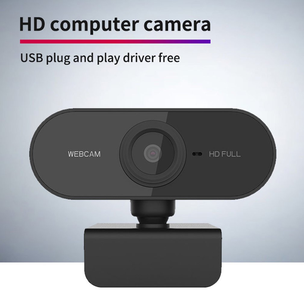 Webcam 1080P PC Mini USB 2.0 yüksek çözünürlüklü Web kamera mikrofon USB bilgisayar Video kayıt canlı Web Camaras