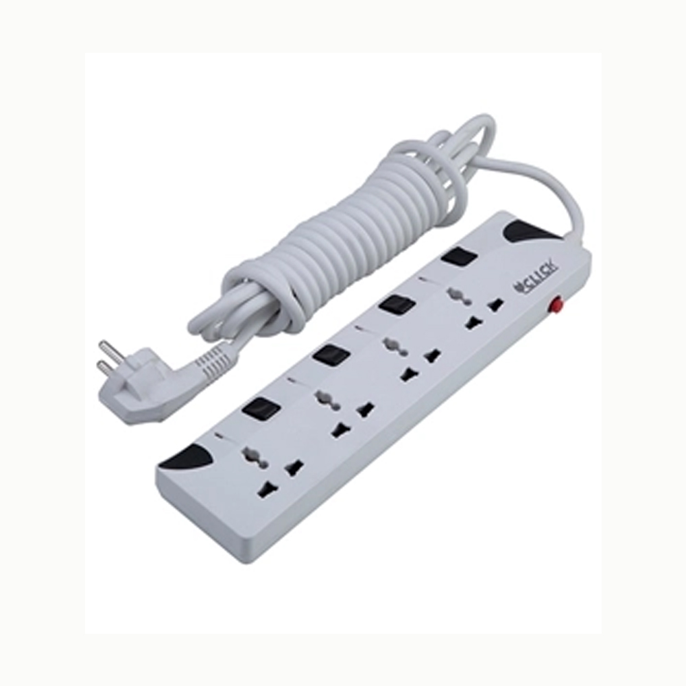 Click Multi-Plug, 4 Port , 2 Pin Plug(Brand Product). 