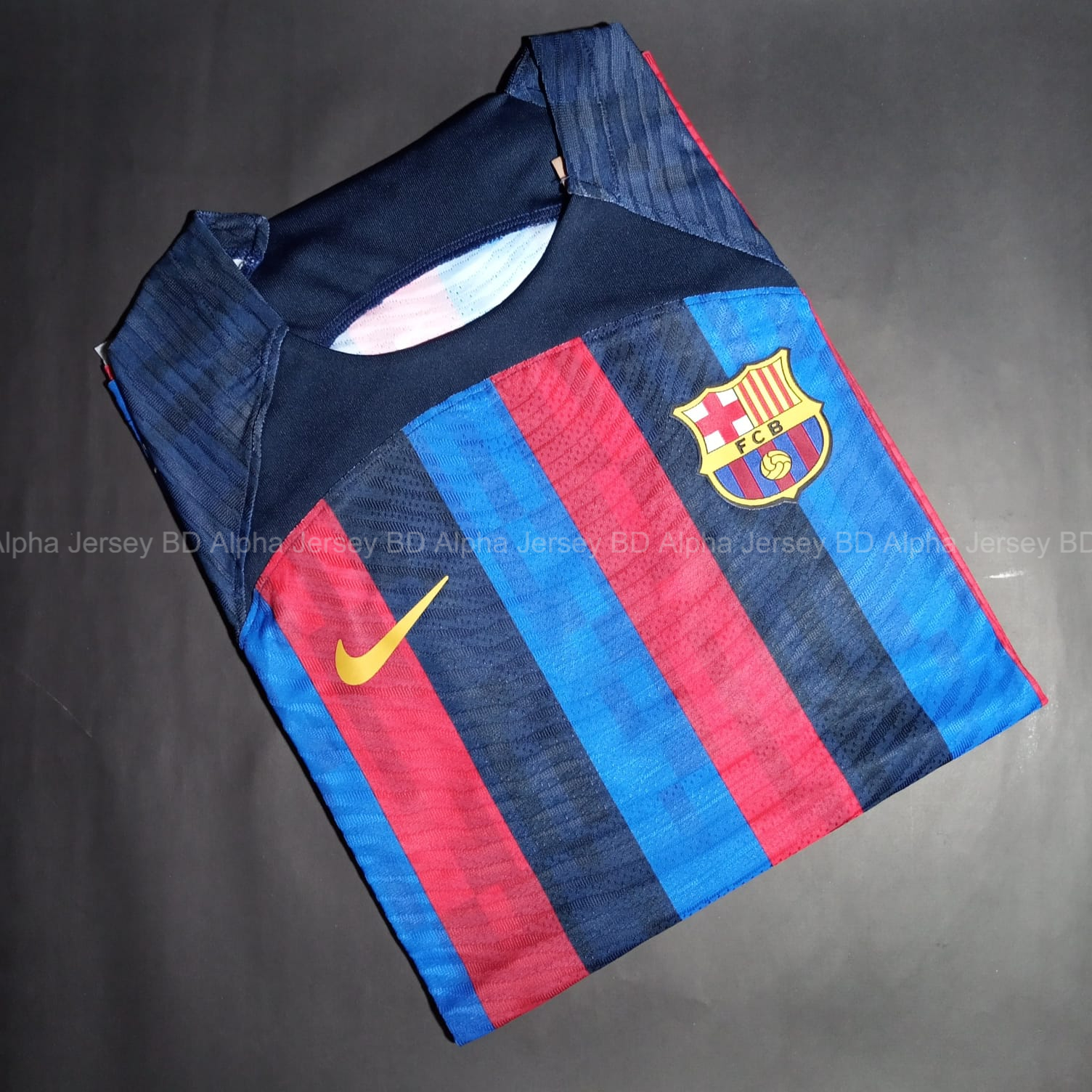 Barcelona F.C 22-23 New Player Edition Home Kit/Exclusive Player Edition Jersey/A-Grade/Made in Thailand//Alpha Jersey BD//Bright Fashions. 