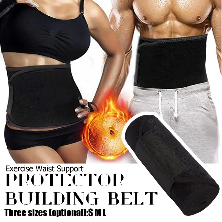 Waist Trainer Belt, Men Women Belly Trimmer, Weight Loss Exercise