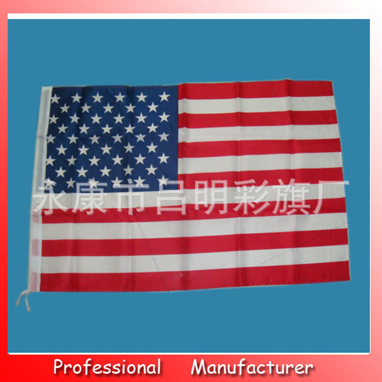 Flags of various countries around the world, number 4, hand waving flag, 90 * 150cm environmentally friendly material, American flag