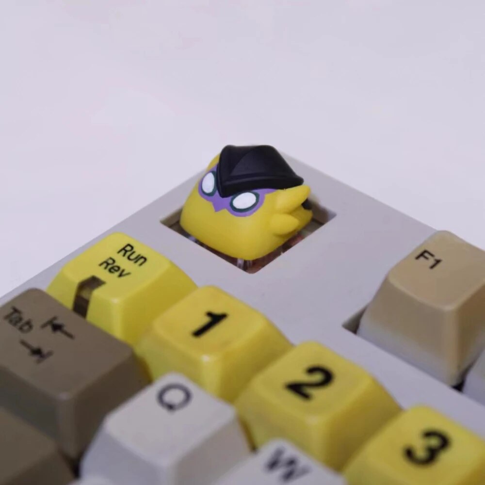 Valorant Keycap Gekko Wingman Anime Keycap Original Resin Keyboard Cap Custom Artisan Key Cap for Mechanical Keyboard Gamer Gift. 