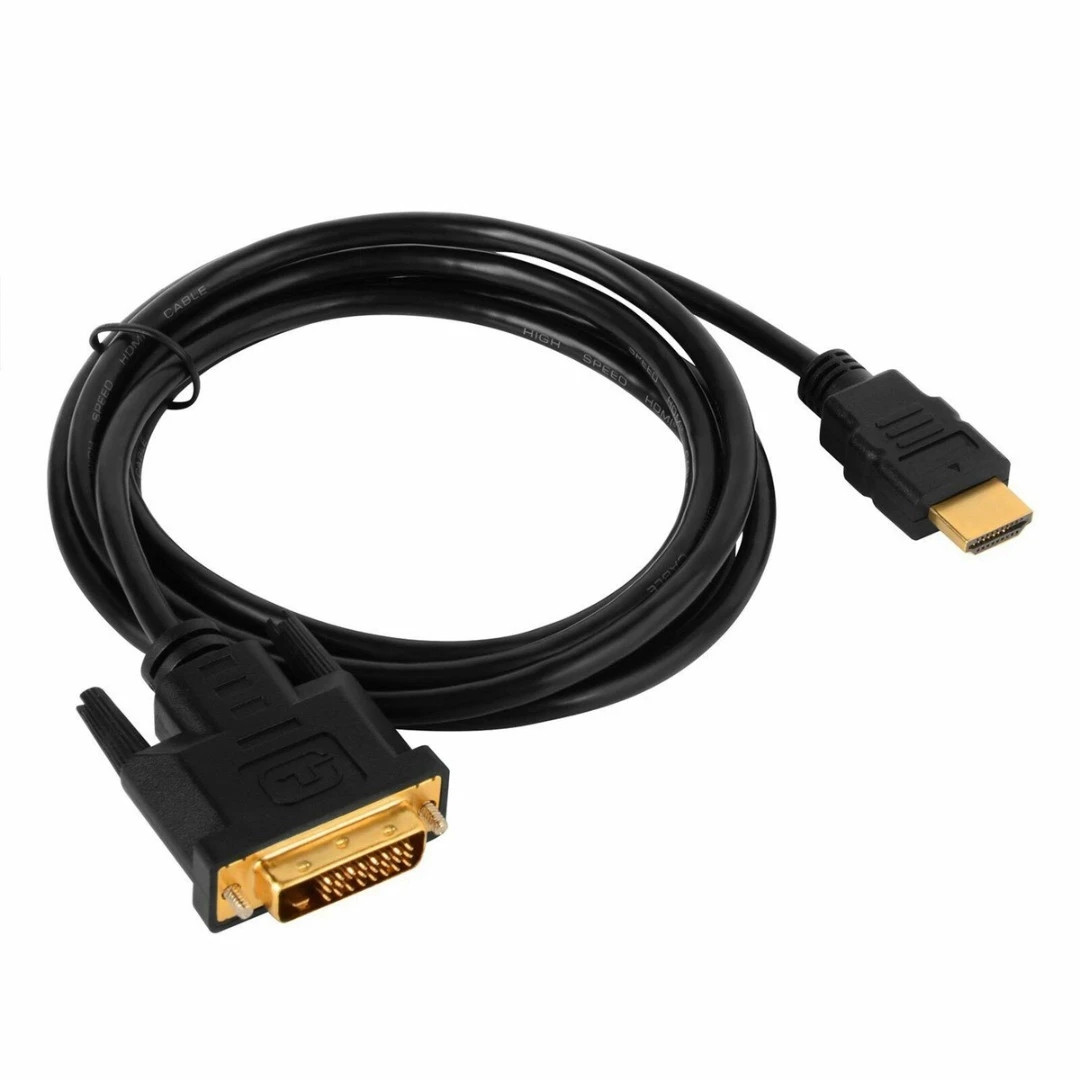 1.8m High Speed HDMI to DVI Cable, Compatible with PlayStation 3. 
