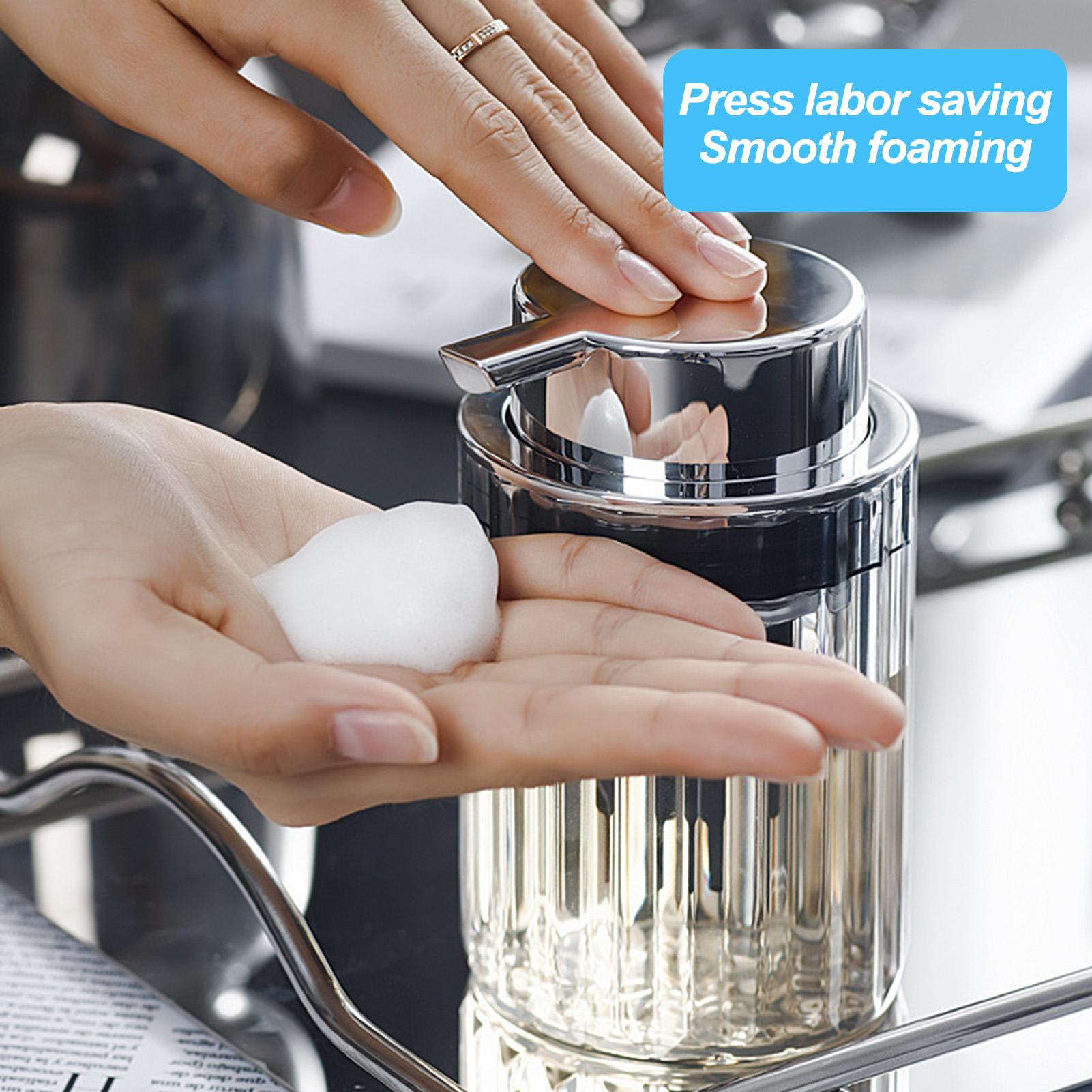 Modern Foaming Soap Dispenser Large Capacity Foaming Soap Dispenser Refillable Pump Bottle for Foam Pump