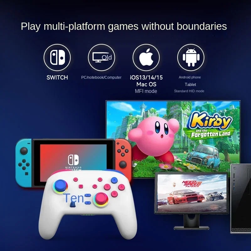 Suitable for Switch S08-S wireless Bluetooth game controller. 
