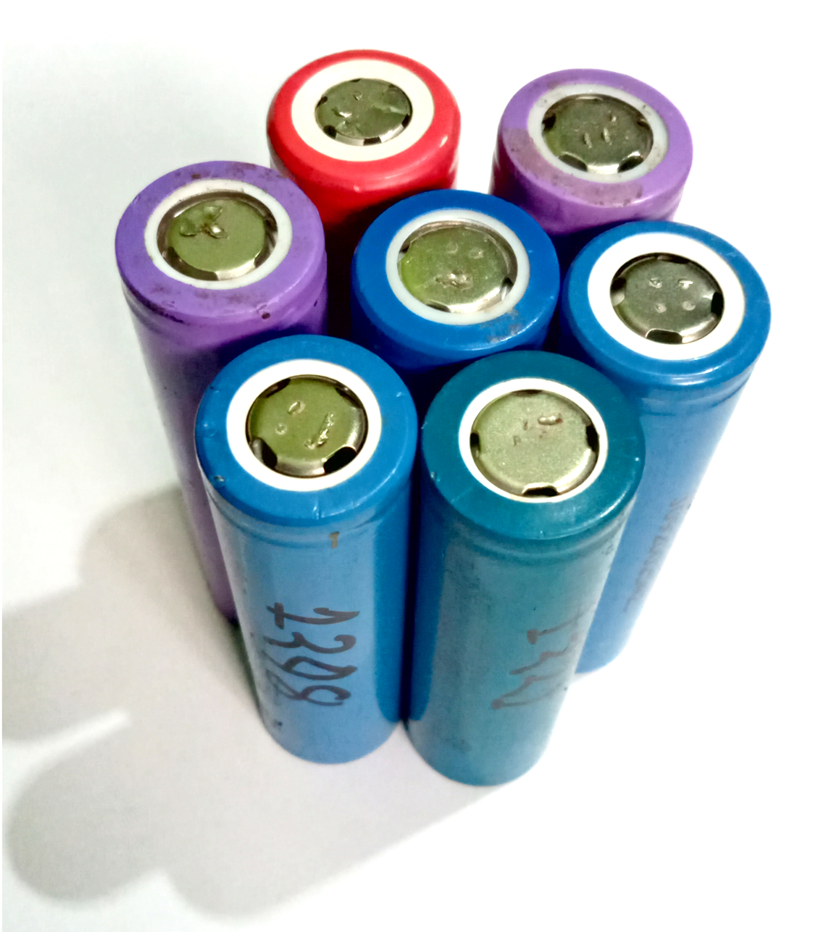1000-1299 mAh 5 Pic Lithium ion battery . Rechargeable old laptop battery cell. Easy to Use.. 