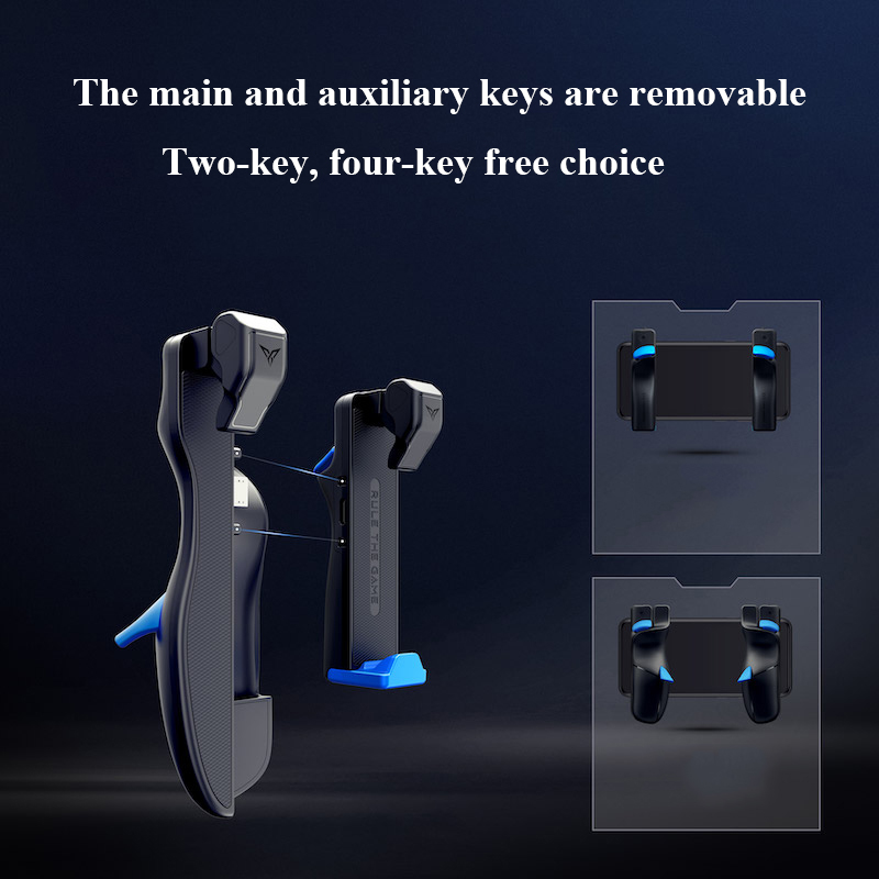 Flydigi Shadow Stinger Wireless Joystick Mobile Pubg Controller Fps Trigger Auxiliary Six-Finger For Androidios. 