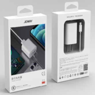 Joway JC106 Travel charger with Type-C cable. 