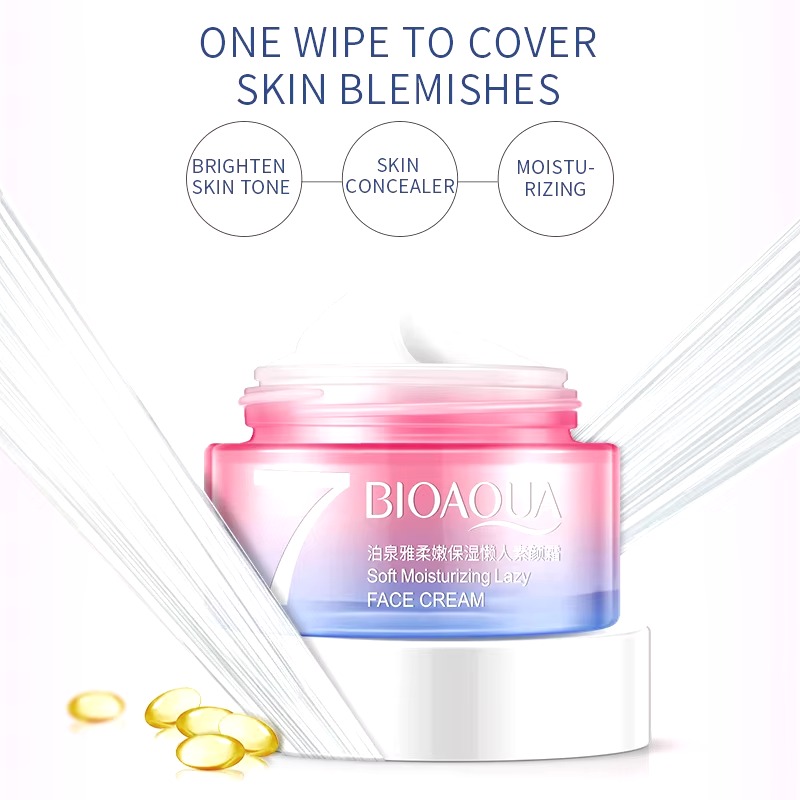 BIOAQUA 7 Soft Moisturizing Lazy Face Cream- 50g. 
