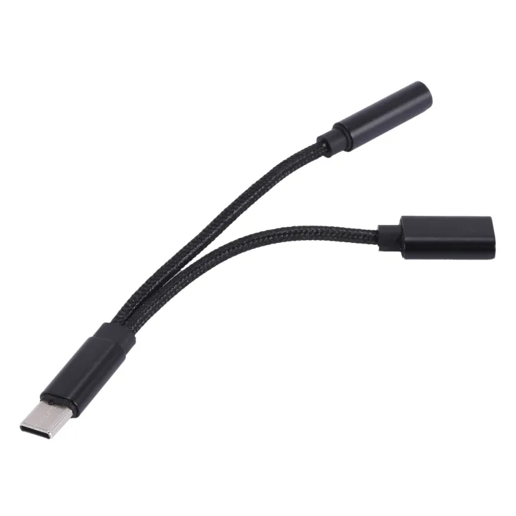 Type-C to Jack 3.5mm AUX Audio Cable Converter Adapter USB-C Male to 3.5mm  Headphones Female Jack for Xiaomi Huawei 