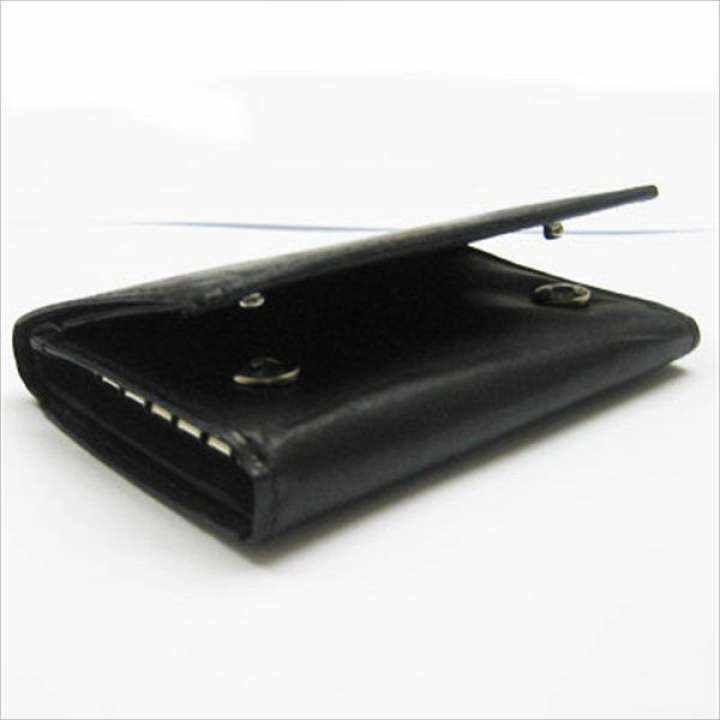 Black Leather Key Ring Folder Wallet For Men - Very Appealing - In line with current fashion trends - Style & Luxe. 