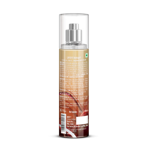 Layer’r Wottagirl 135ML: Vanilla Twist. 