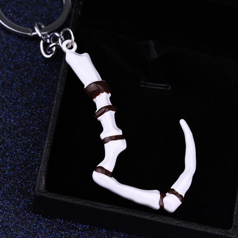 Game Series Dota 2 Keychain Butcher Pudge Key Chain Immortal Dragon Talon Hook Alloy Dota2 Keyring. 