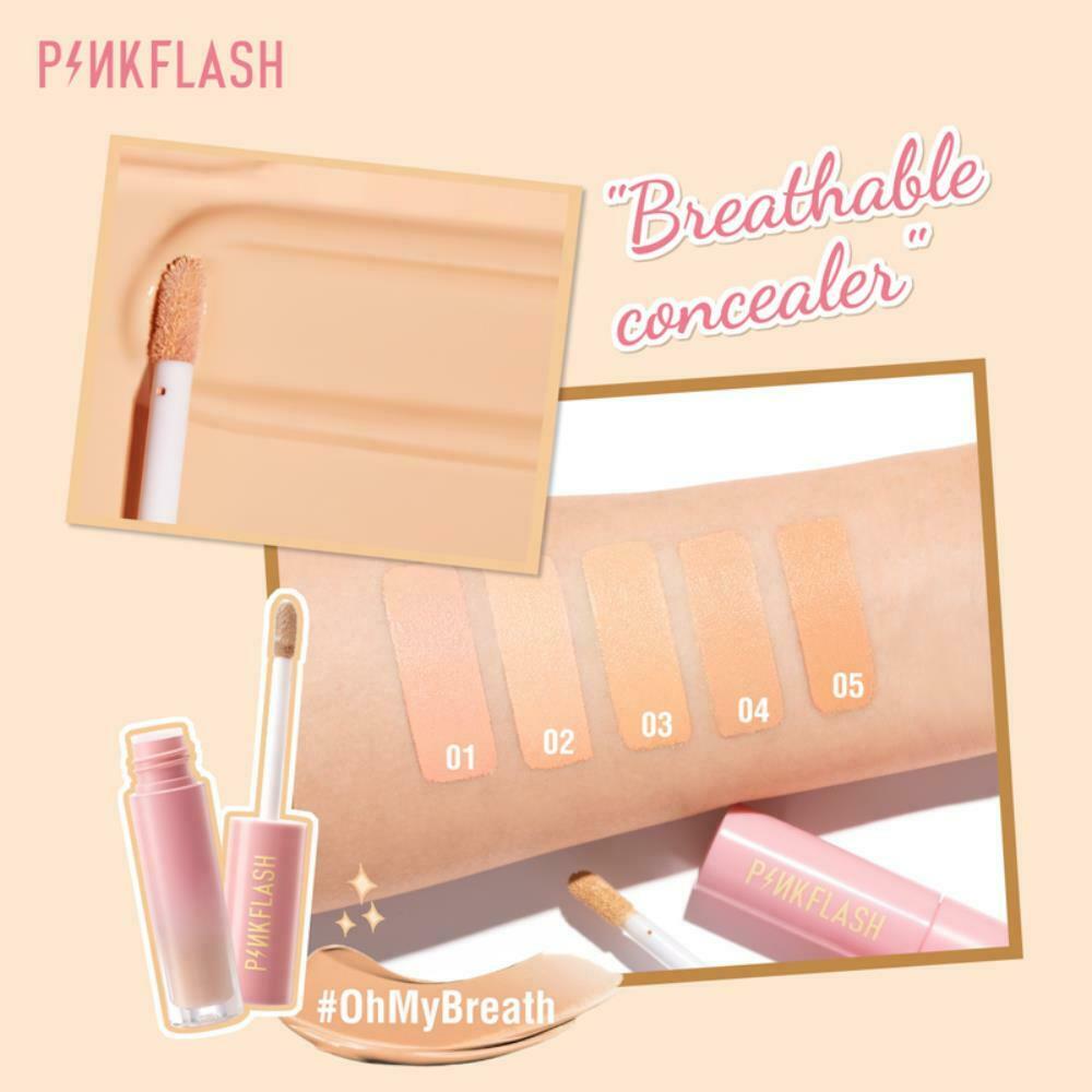 Pink Flash Lasting Matte Concealer - Shade 03. 