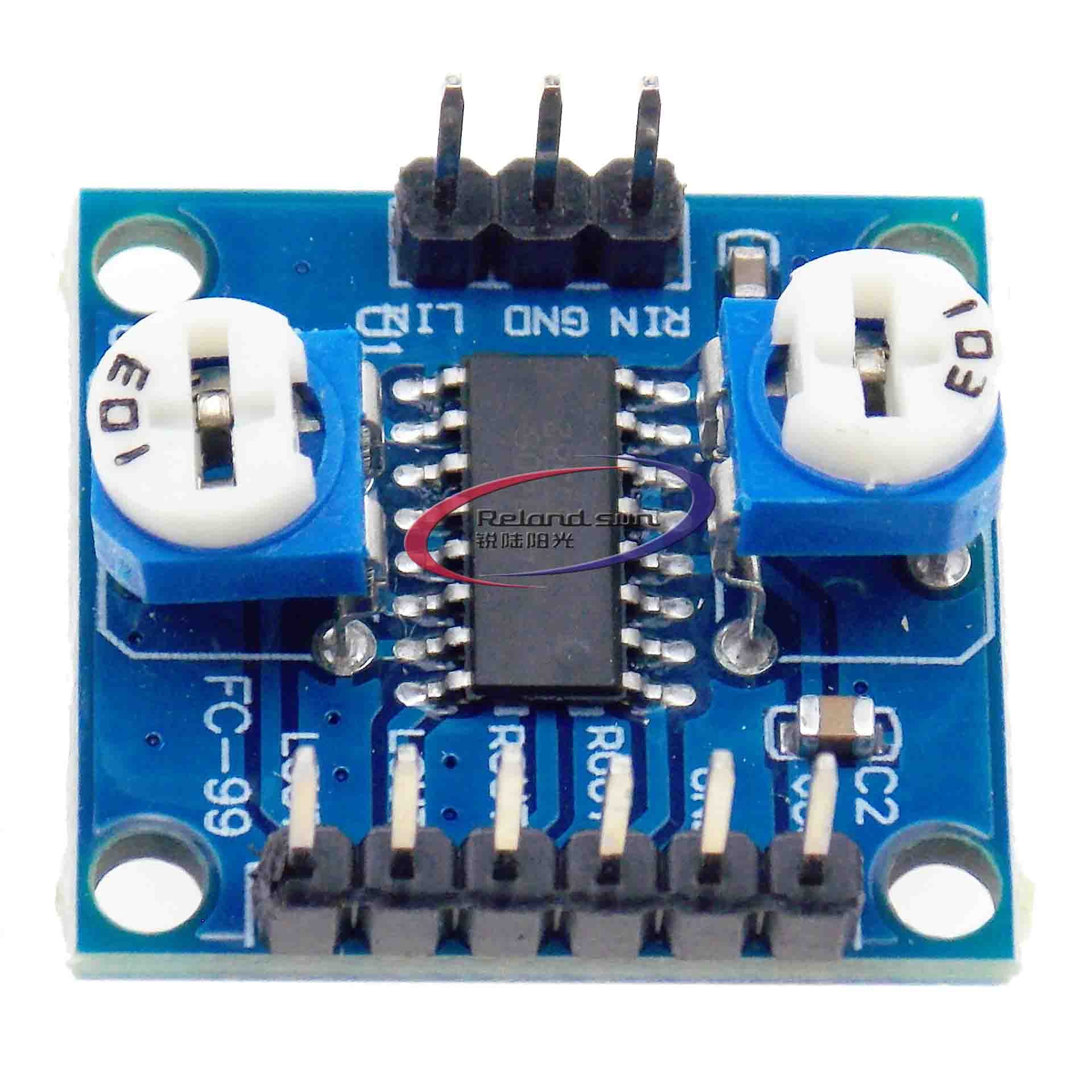 PAM8406 Digital Amplifier Board With Volume Potentiometer 5Wx2 Stereo M70