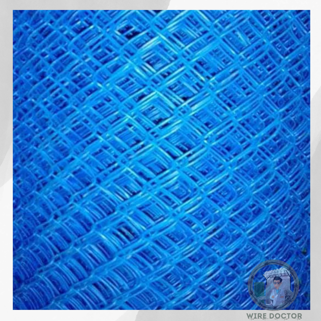 Gi PVC Net Barricade Netting (2Feet By 4feet) Garden Fence, Barricade Net, Tree Guard Net, Anti Bird Net - Gardening Tools. 