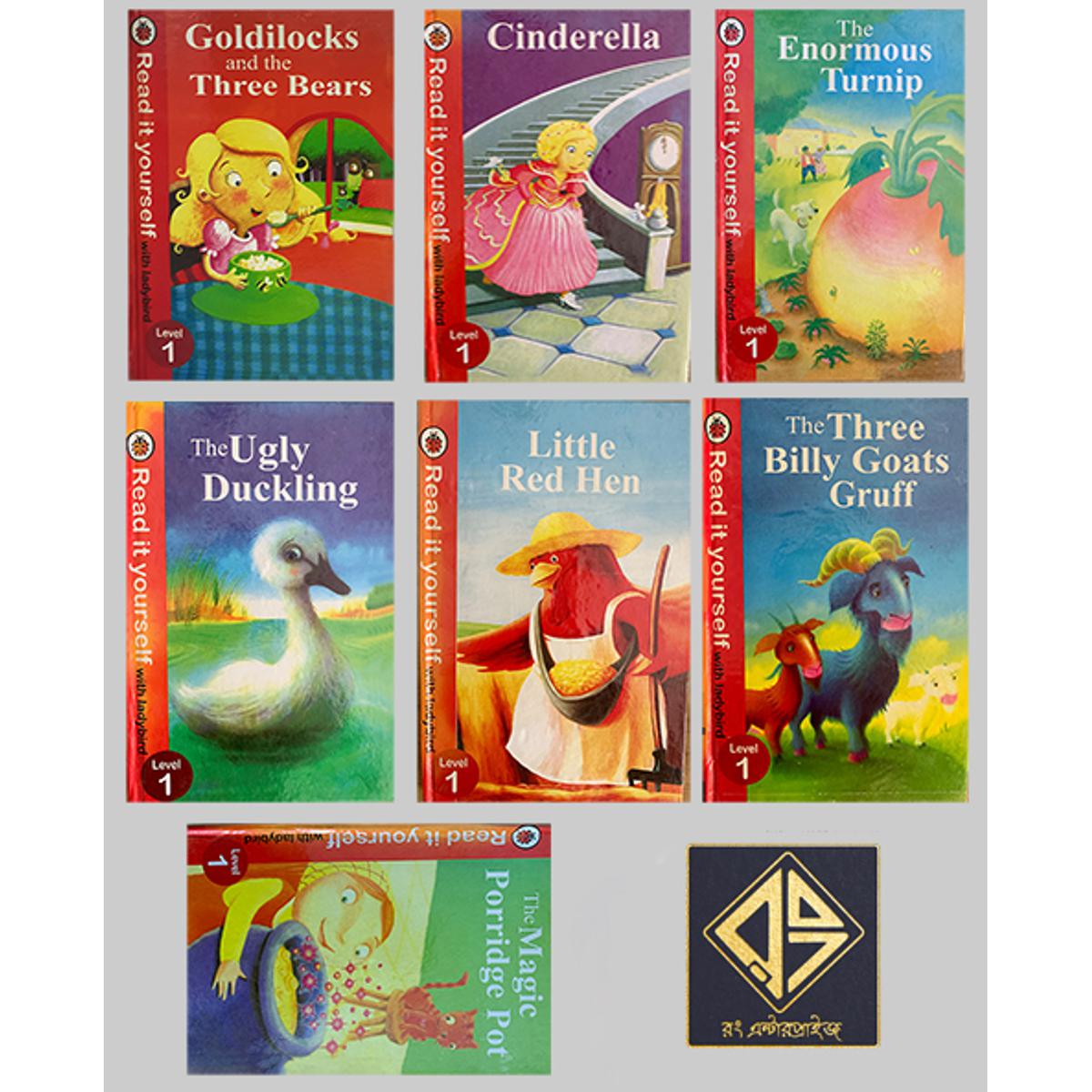 Ladybird Book Series (Level - 1 ) 7 Books Hardback