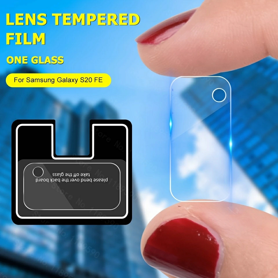 S20FE Clear HD Camera Lens Protector for Samsung Galaxy S20 FE (Fan Edition). 