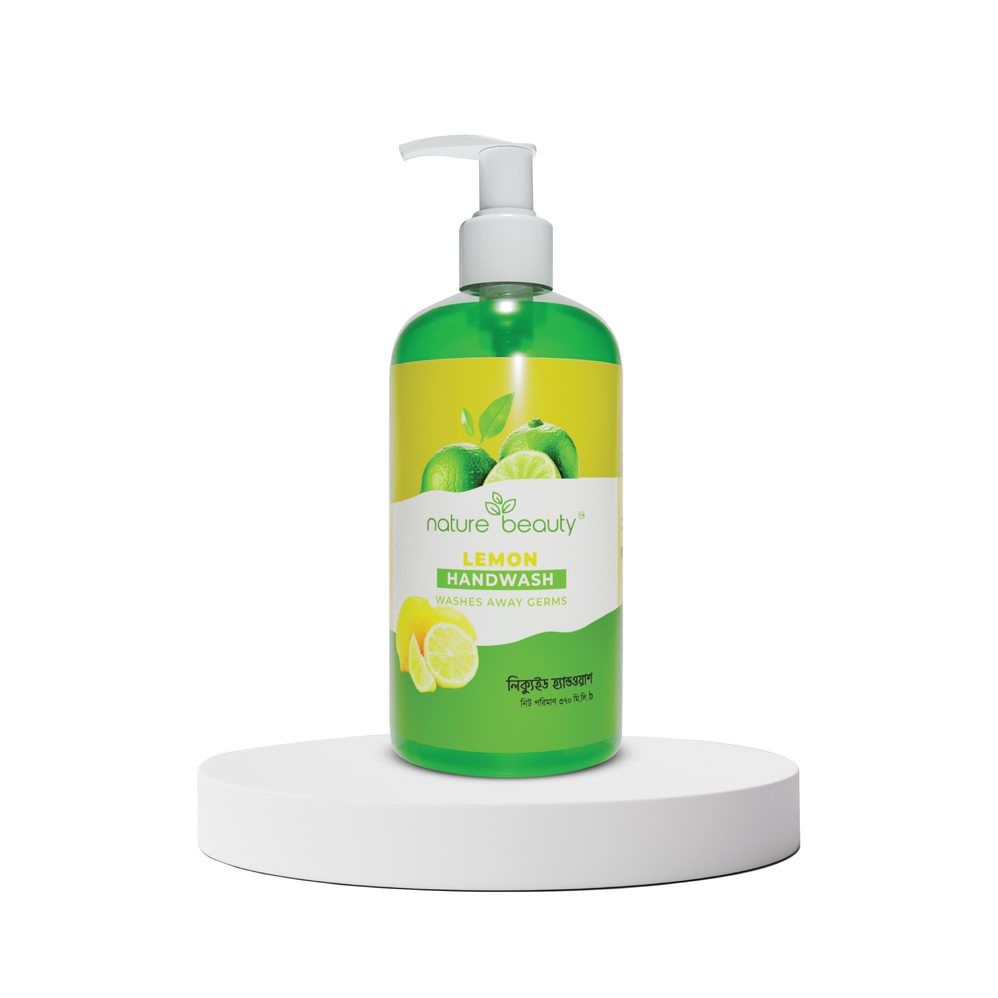 Nature Beauty Lemon Hand Wash-370ml
